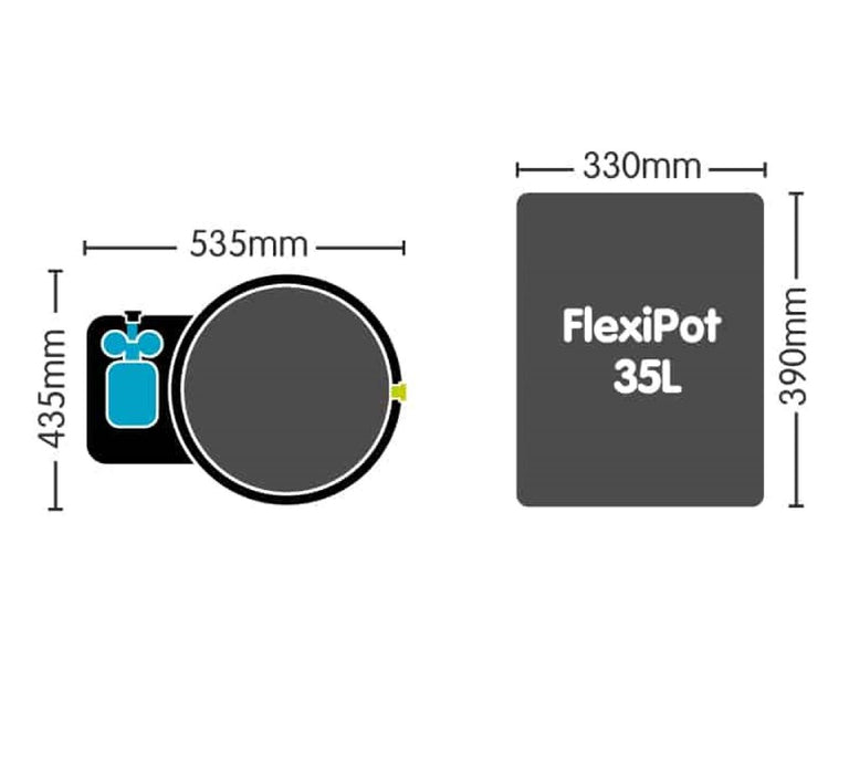 AutoPot XXL Flexipot Module Extension Kit 35L - 50L