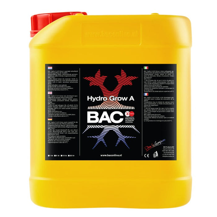 BAC Hydro Grow A&B Plant Nutrients