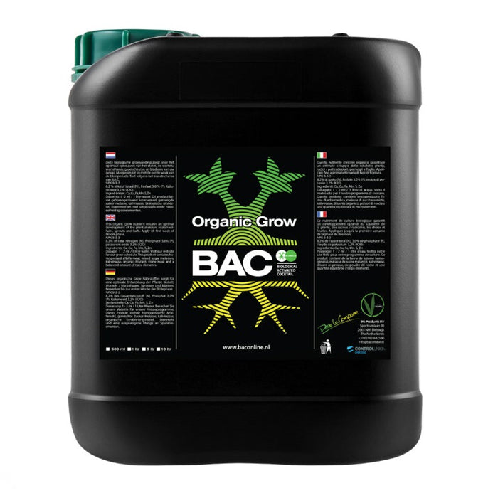 BAC Organic Grow Nutrition