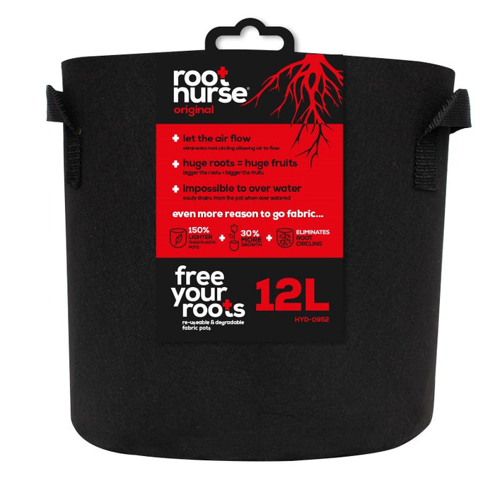 Root Nurse Black Pot