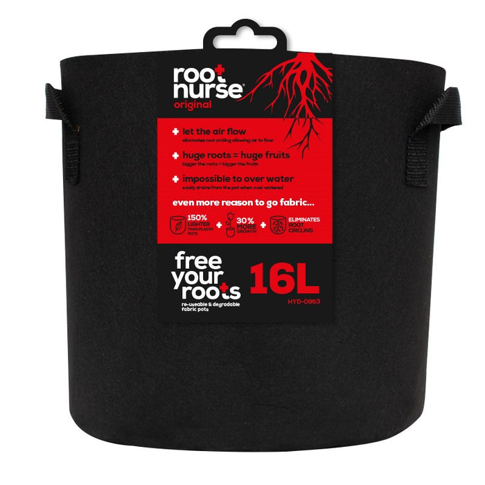 Root Nurse Black Pot