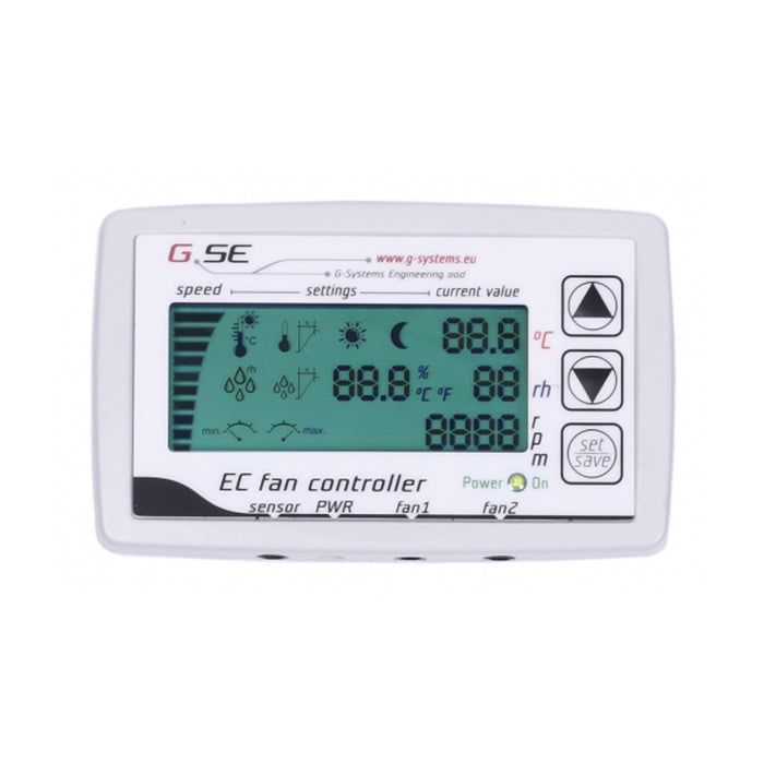 GSE EC LCD Fan Controller for 2 Fans